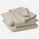 Bed Sheets Premium 100% Linen Blend Cotton, Breathable Durable, Anti Tear