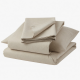 Bed Sheets Premium 100% Linen Blend Cotton, Breathable Durable, Anti Tear