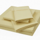 Luxury Cooling Bamboo Bed Sheet Set, Full Size, Light Yellow, 4 Pieces