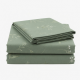 Bed Sheets Queen Size 400 Thread Count 100% Cotton Green Sage Design California