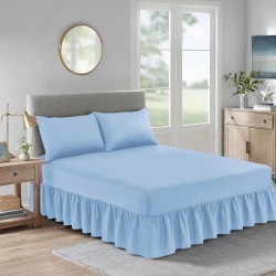 Bed Sheets Extra Deep Valance Single Double Size king
