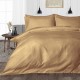 Bed Sheet Set 1000 or 1200 Thread Count 100% Cotton Taupe Stripes