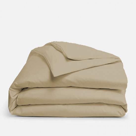 Bed Sheet Set 1000 or 1200 Thread Count 100% Cotton Taupe Solid