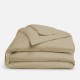 Bed Sheet Set 1000 or 1200 Thread Count 100% Cotton Taupe Solid