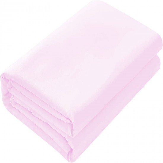 Bed Sheets 15 To 30 Inch Deep Pocket 100% Cotton Pink Solid