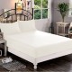 Bed Sheets 15 To 30 Inch Deep Pocket 100% Cotton Ivory Solid