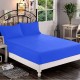 Bed Sheets 15 To 30 Inch Deep Pocket 100% Cotton Royal Blue Solid
