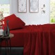 Bed Sheets 15 To 30 Inch Deep Pocket 100% Cotton Burgundy Solid