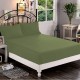 Bed Sheets 15 To 30 Inch Deep Pocket Organic Cotton Moss Solid