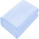Bed Sheets 15 To 30 Inch Deep Pocket Organic Cotton Sky Blue Solid