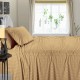 Bed Sheets 15 To 30 Inch Deep Pocket Organic Cotton Taupe Stripe