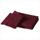 Bed Sheets 15 To 30 Inch Deep Pocket Organic Cotton Wine Stripe