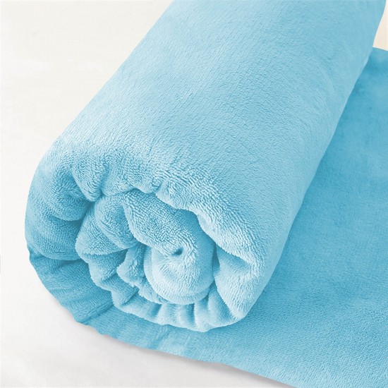 Fitted Sheet Terry Fleece Extra Deep Cosy Warm Soft Single Double king
