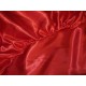 Fitted Sheet Satin Polyester Satin Shiny White Black Red Light Grey Many Sizes