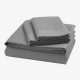 1500 Supreme King Sheet Set Gray Luxury Hotel Bedding