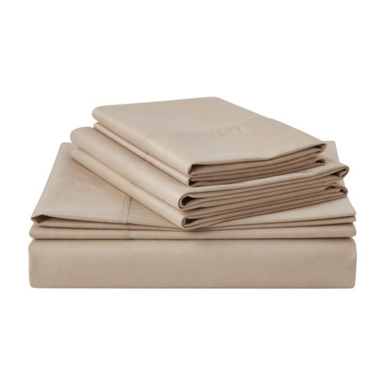 Bed Sheet Set Deep Pocket 4 Piece Series 1800 Microfiber Luxury Hotel