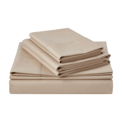 Bed Sheet Set Deep Pocket 4 Piece Series 1800 Microfiber Luxury Hotel