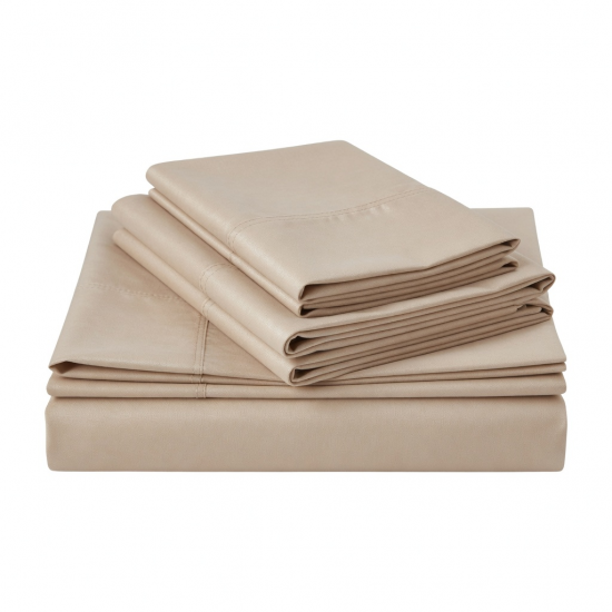 Bed Sheet Set Deep Pocket 4 Piece Series 1800 Microfiber Luxury Hotel