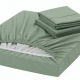 Fitted Sheet Pillowcase Pair Bed Sheets 30cm Deep Pocket Edge Elastic
