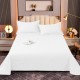 Flat Sheets 100% Poly Cotton Single Double Size king Pillowcases