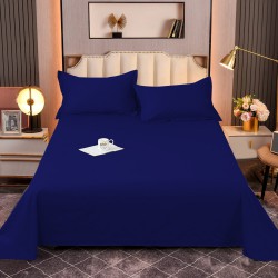 Flat Sheets 100% Poly Cotton Single Double Size king Pillowcases