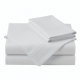Bamboo King Sheets Set 4 Piece Cooling Breathable White