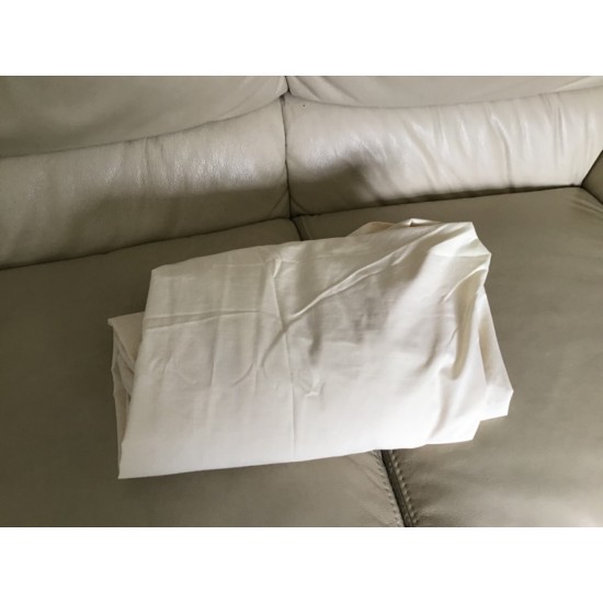 Fitted Sheet Single Poly Cotton Cream