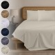 Flat Sheets Complete 100% Poly Cotton Single Double king super king