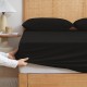 Fitted Sheets Luxury 40cm Deep Pocket ultra Soft Corner Straps Bed Sheets Elastic
