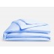 1000 or 1200 Thread Count 100% Cotton Sky Blue Solid Bedding