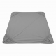 Fitted Bed Sheet Comfortable Sheet for Home Cotton Gray Style 3880