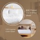Fitted Sheet Luxury 800 Thread Count Cotton Pocket Extra Deep 40cm