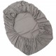 Fitted Bed Sheet Comfortable Sheet for Home Cotton Gray Style 0060