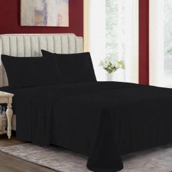 Flat Sheets 100% Poly Cotton Soft Anti Wrinkle Bed Single Double king
