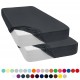 Pack of 2 Fitted Sheets Jersey 100% Cotton Bed Sheets