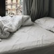Fitted Bed Sheet Comfortable Sheet for Home Cotton White