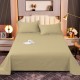 Flat Sheets Complete 100% Poly Cotton Bed Sheets Single Double Size king