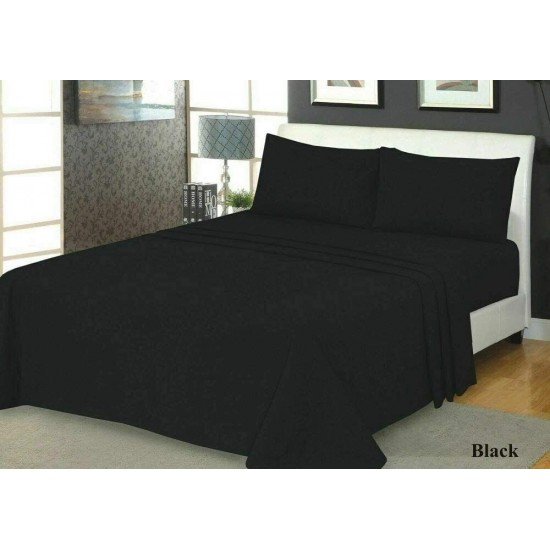 Fitted Sheets Flannel Extra Deep Warm Cotton Brushed Soft