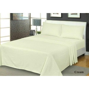 Fitted Sheets Flannel Extra Deep Warm Cotton Brushed Soft