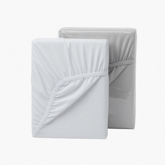 Pack of 2 Fitted Sheets Extra Deep 30cm Bed Sheets Ultra Soft Single Double King