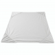 Fitted Bed Sheet Comfortable Sheet for Home Cotton White Style 4875